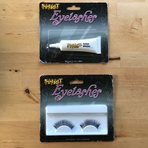 Halloween Fake Eyelashes w/glue